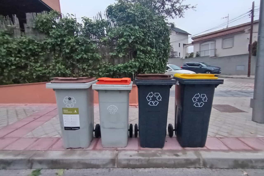 Servicio de cubos de basura en Madrid